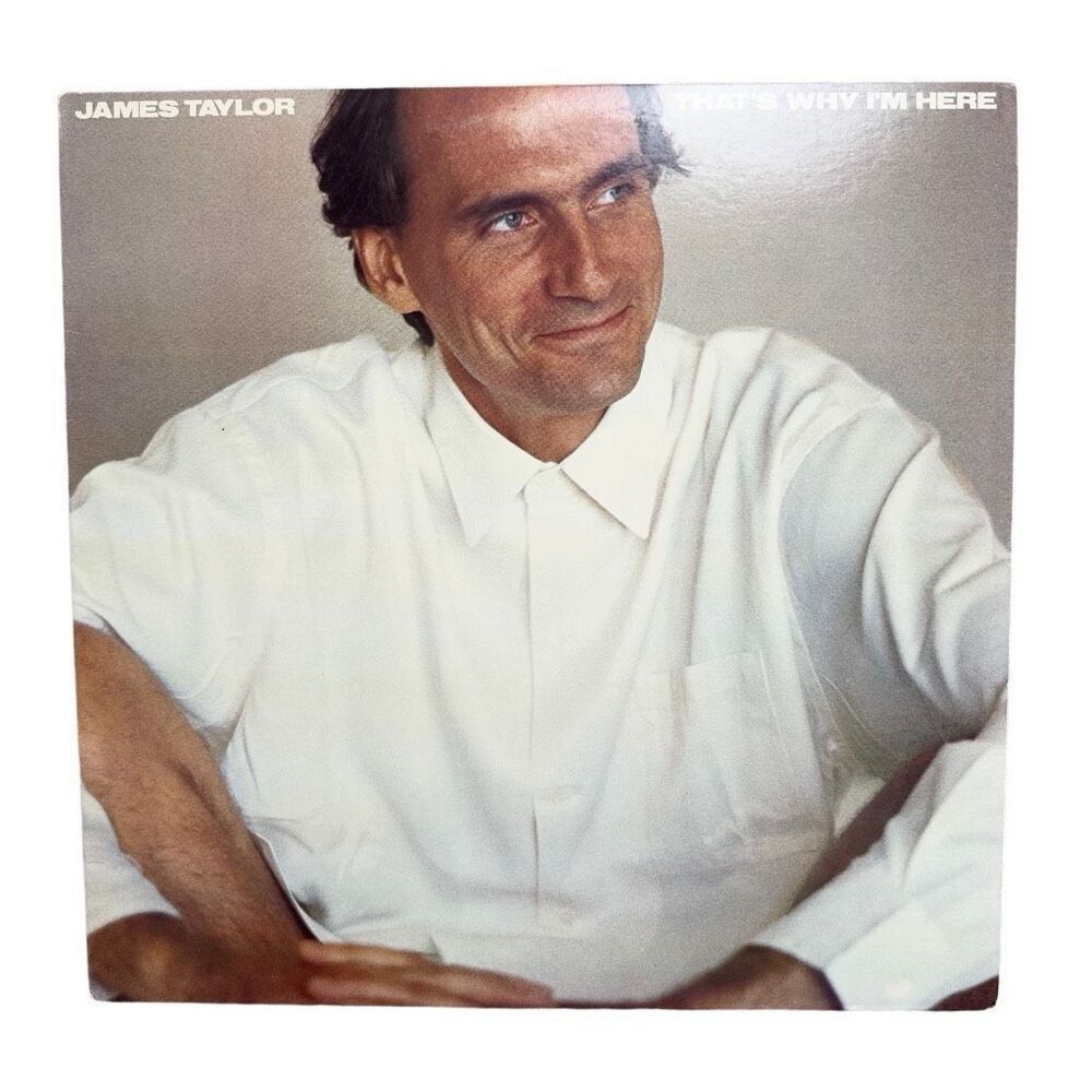 James Taylor - That’s Why I’m Here Vinyl LP, Very Good Condition
